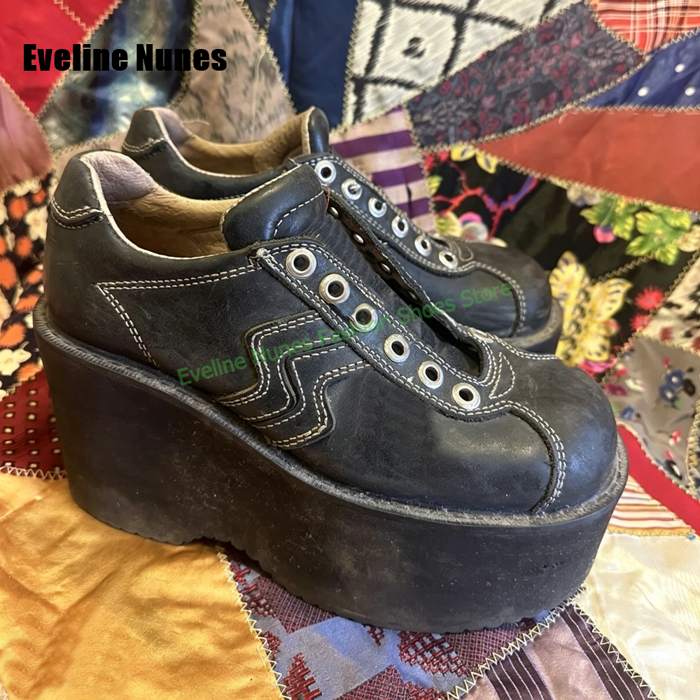 Y2K Platform Wedge Fashion Pum - Vintage Style Women Fashion avis et prix