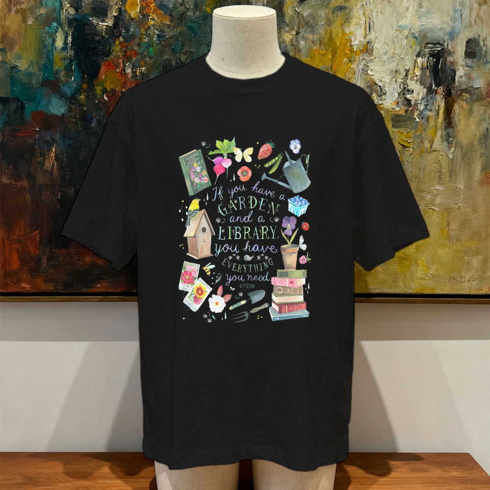 Garden and A Library Unisex Tr - Vintage Fashion Library avis et prix