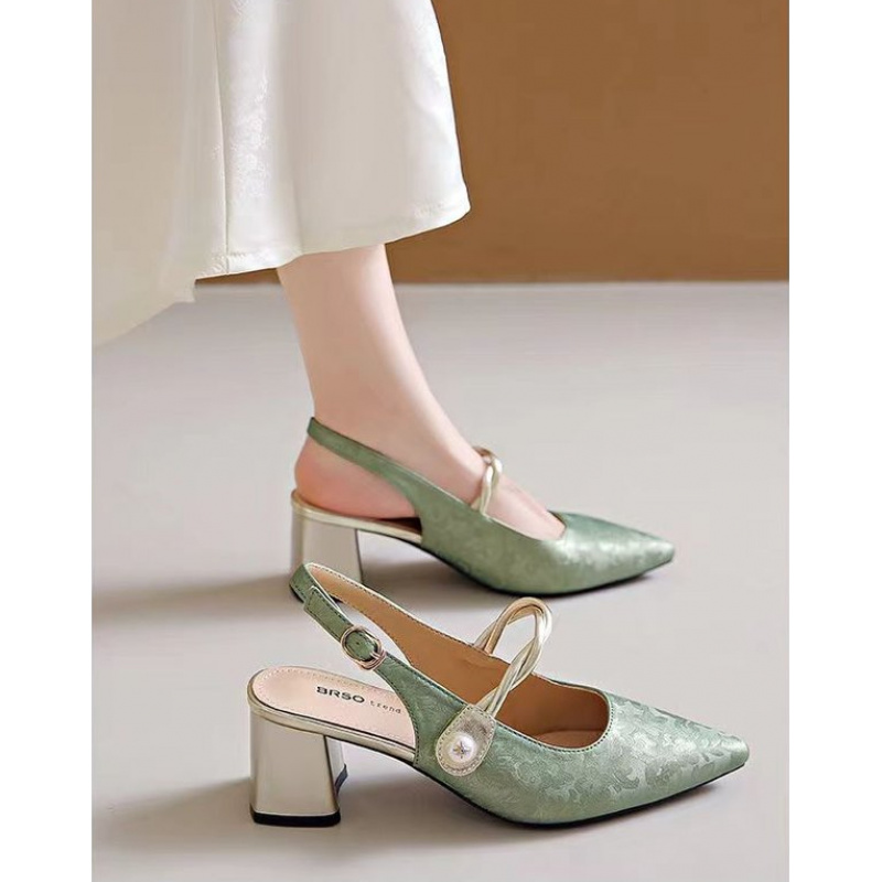 New Chinese-style elegant sati - Vintage Style Women Fashion avis et prix