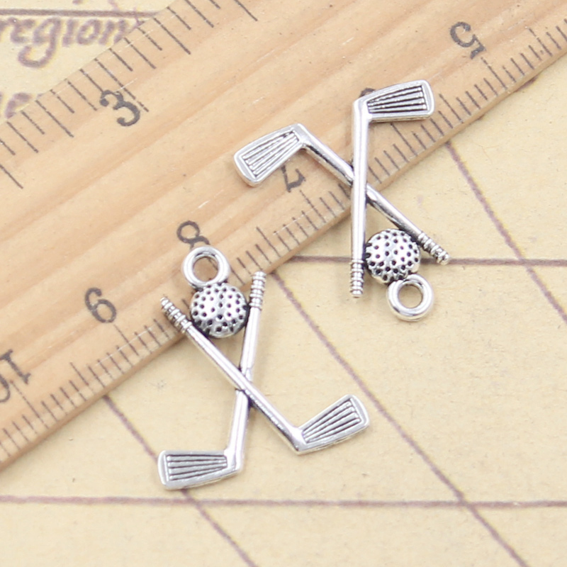 20pcs Charms Hockey Stick Club - Vintage Fashion Club Photos avis et prix
